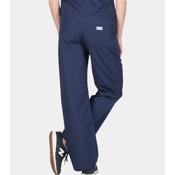Blue sky grey label simple scrub pant - Picture 1 of 4
